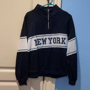 NYC half zipup